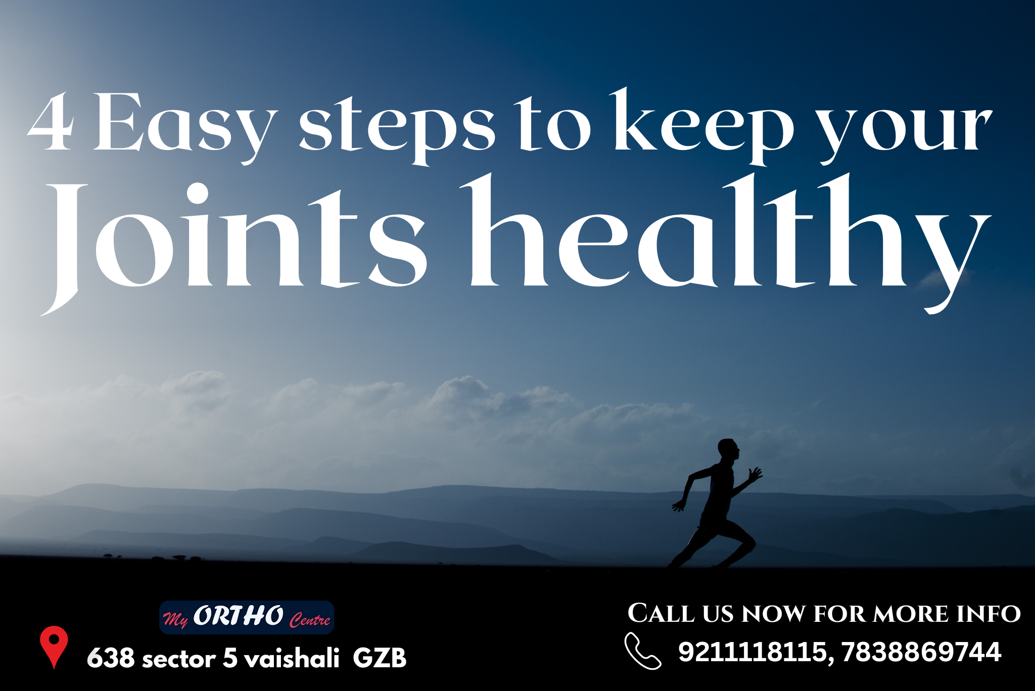 You are currently viewing 4 Easy steps to keep your joints healthy